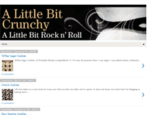 Tablet Screenshot of crunchyrock.com